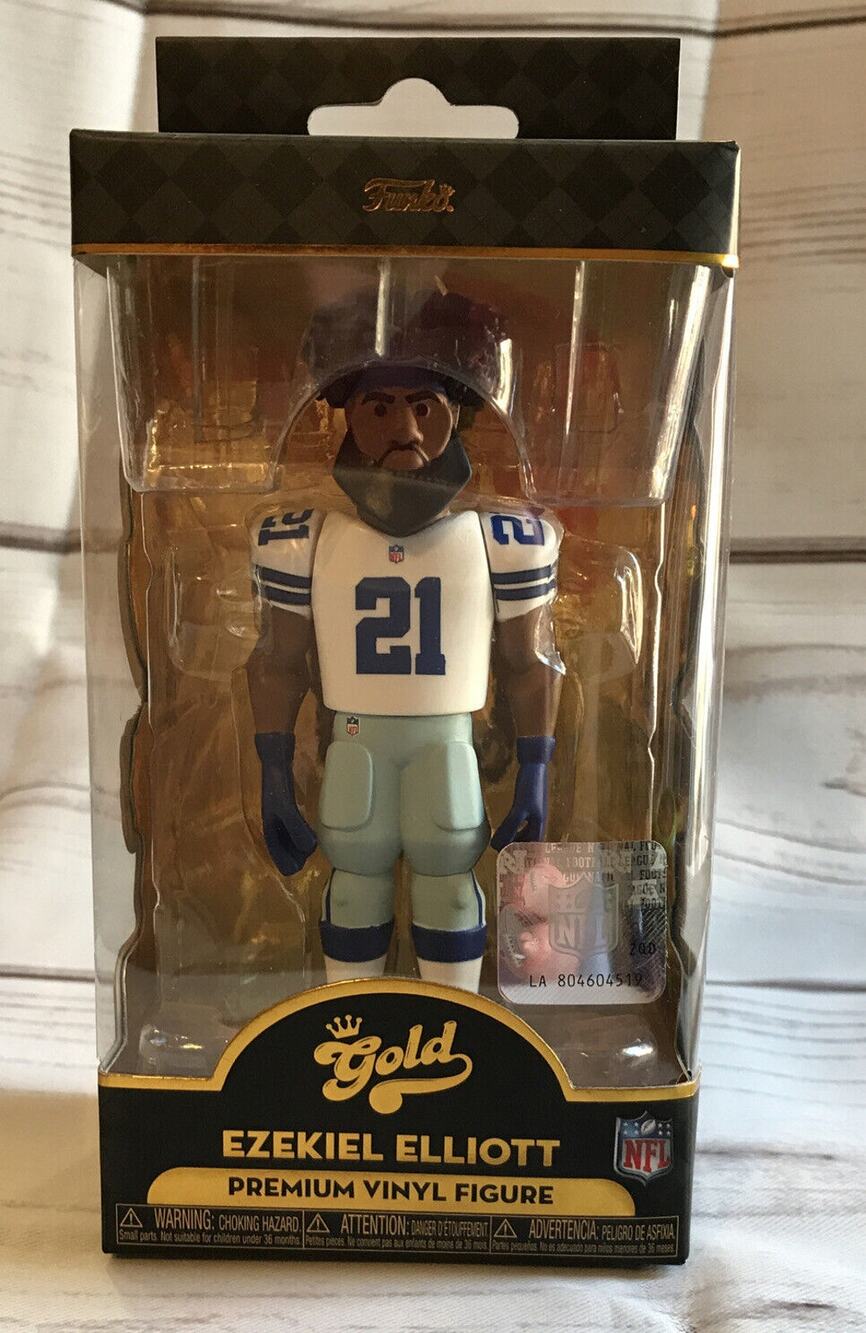 Funko Gold Premium Figure - NFL - EZEKIEL ELLIOT NIB
